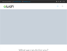 Tablet Screenshot of aivahthemes.com